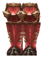 Crimson Skull Boots