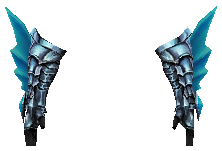 Blue Knight Gloves (Conviction)
